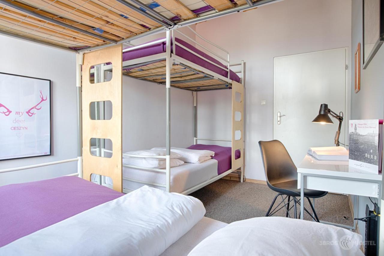 3 Bros' Hostel Cieszyn تشيشين المظهر الخارجي الصورة